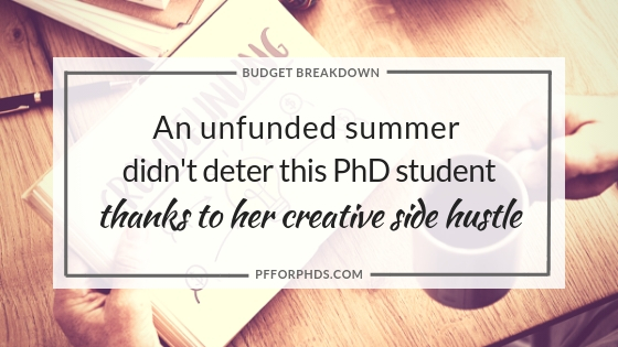 unfunded summer PhD
