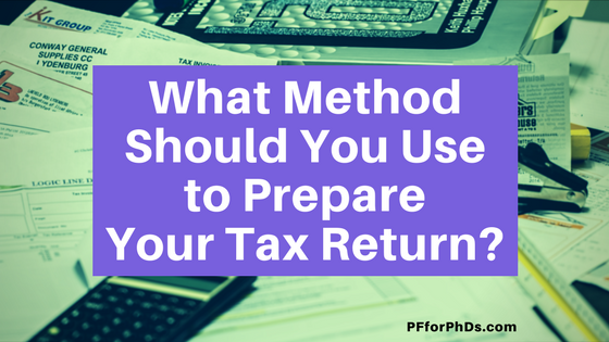 tax return method