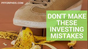investing mistakes