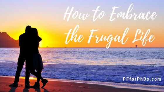 embrace frugal life