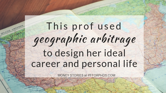 geographic arbitrage PhD