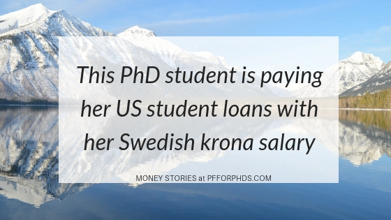 student loan repayment from Sweden