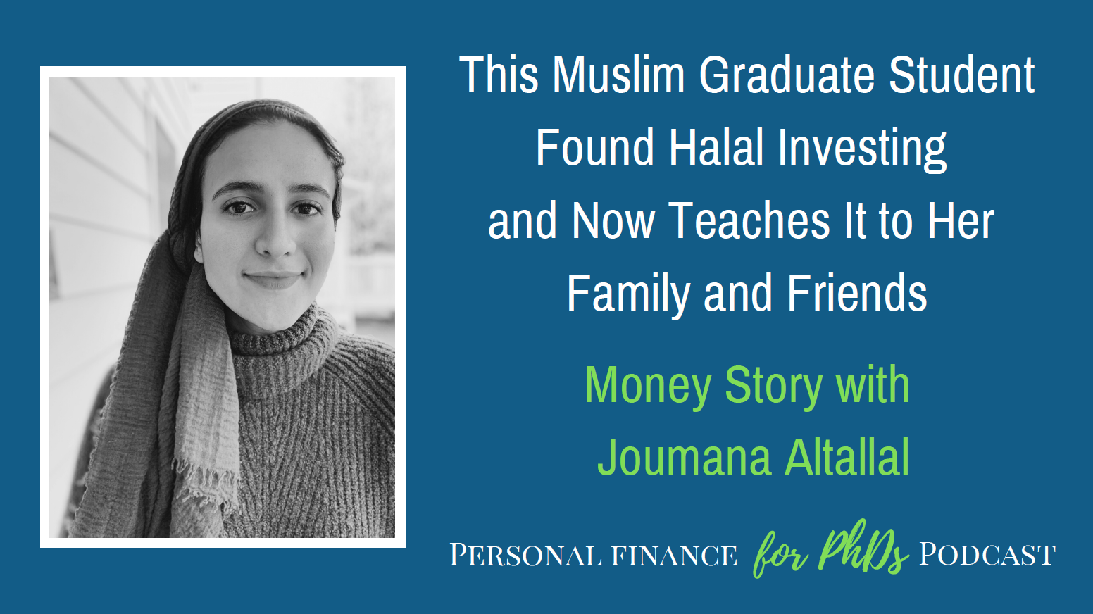 Halal investing Muslim grad student
