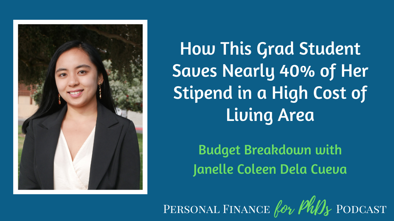 Image for S13E3: How This Grad Student Saves Nearly 40% of Her Stipend in a High Cost of Living Area