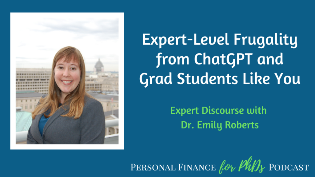 Expert-Level Frugality from ChatGPT and Grad Students Like You