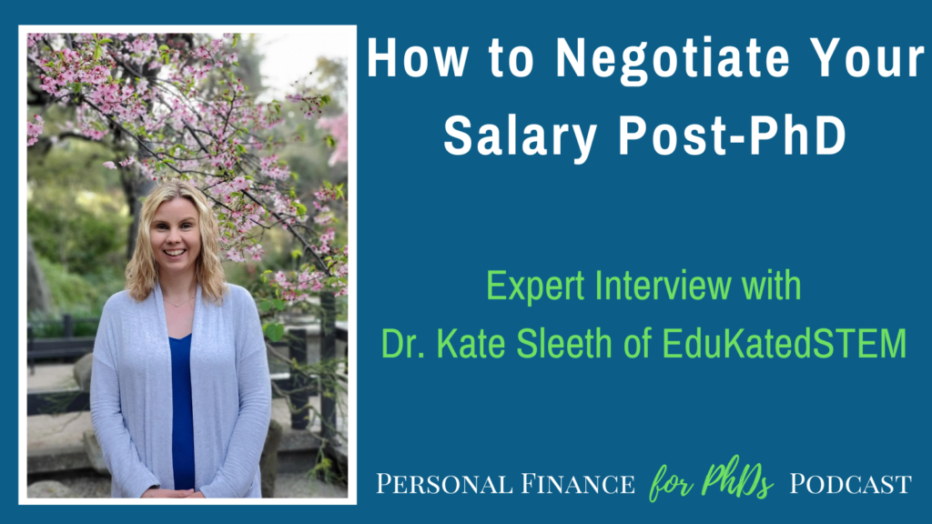 How to Negotiate Your Salary Post-PhD