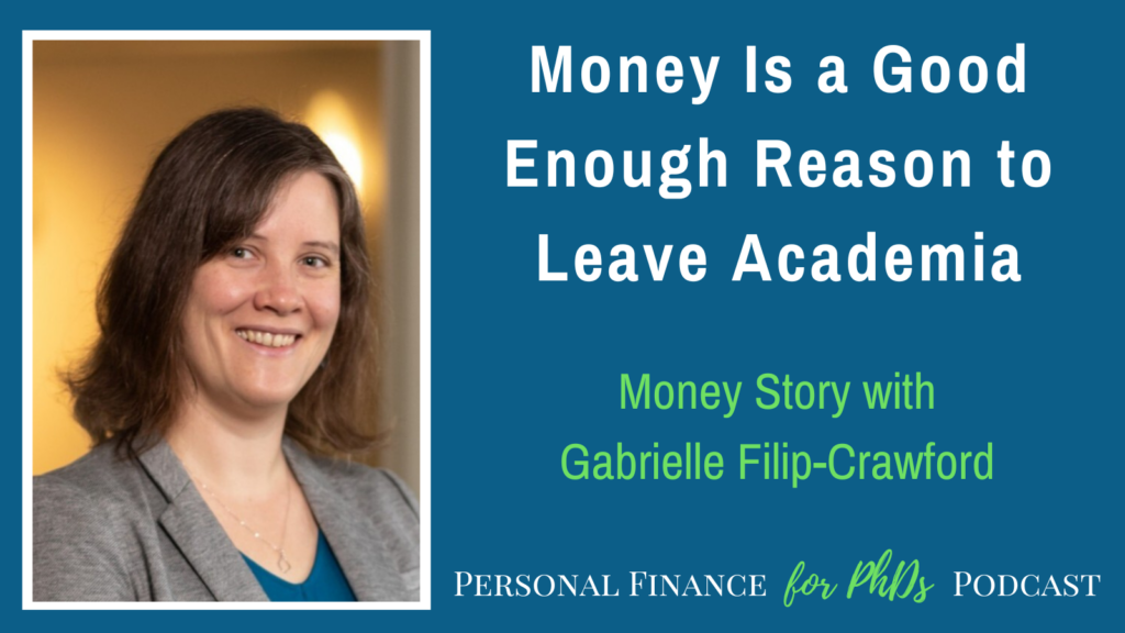 Money Is a Good Enough Reason to Leave Academia