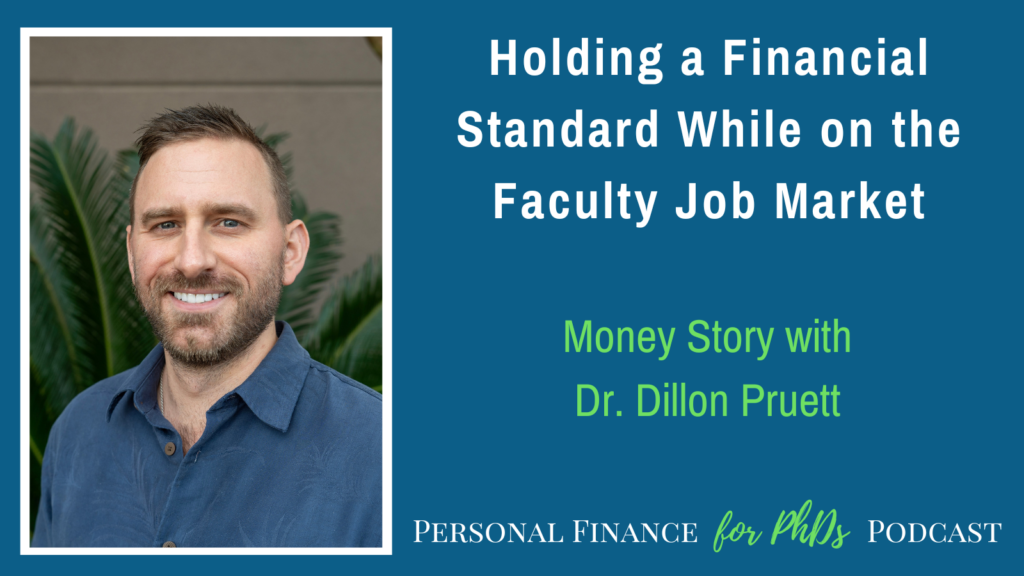Holding a Financial Standard While on the Faculty Job Market