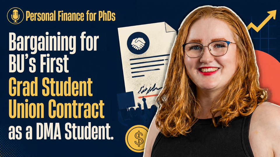 Bargaining for BU's First Grad Student Union Contract as a DMA Student